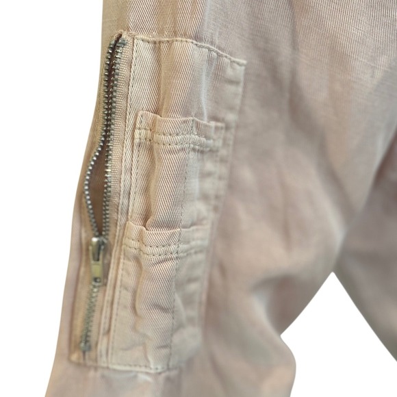 Sanctuary Womens Blush Pink Bomber Jacket Size S - Picture 5 of 7